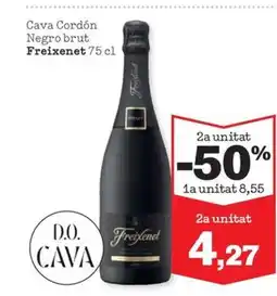 Sorli FREIXENET Cava Cordón Negro brut oferta