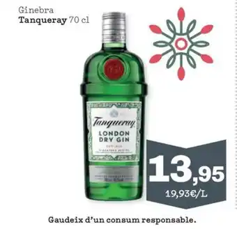 Sorli TANQUERAY Ginebra oferta