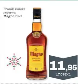Sorli MAGNO Brandi Solera reserva oferta