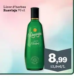 Sorli RUAVIEJA Licor d'herbes oferta