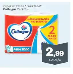 Sorli COLHOGAR Paper de cuina Para todo oferta