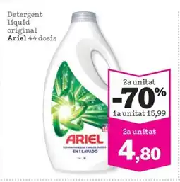 Sorli ARIEL Detergent líquid original oferta