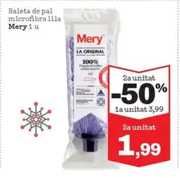 Sorli MERY Baieta de pal microfibra lila oferta