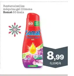 Sorli SOMAT Rentavaixelles màquina gel llimona oferta