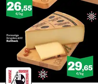 Sorli KALTBACH Formatge Gruyère AOC oferta
