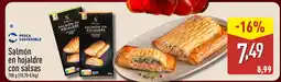 ALDI Salmón en hojaldre con salsas oferta