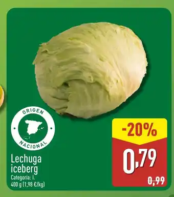 Lechuga iceberg