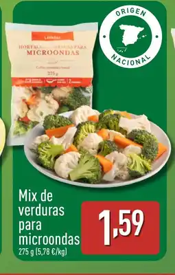 ALDI Mix de verduras para microondas oferta