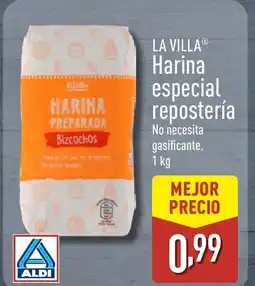 ALDI LA VILLA Harina especial repostería oferta