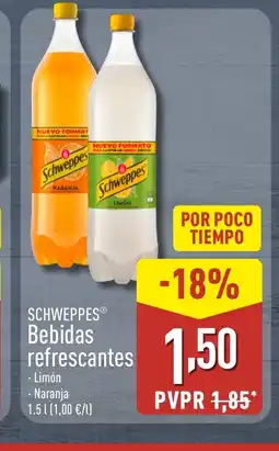 ALDI SCHWEPPES Bebidas refrescantes oferta