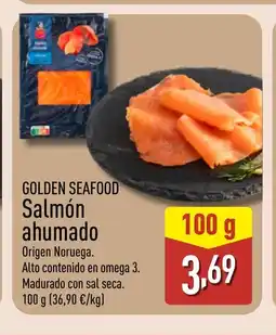 ALDI GOLDEN SEAFOOD Salmón ahumado oferta