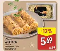 ALDI SPECIAL Canelones oferta