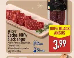 ALDI SPECIAL Cecina 100% black angus oferta