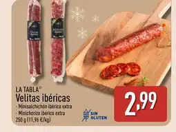 ALDI LA TABLA Velitas ibéricas oferta