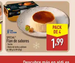 ALDI SPECIAL Flan de sabores oferta