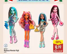 ALDI MATTEL Muñecas Monster High oferta