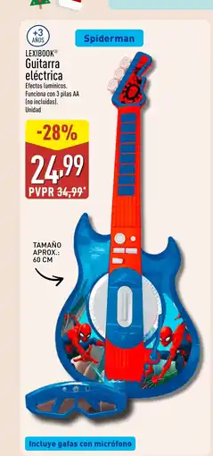 ALDI EXIBOOK Guitarra electrica oferta