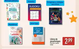 ALDI Libros de pasatiempos oferta