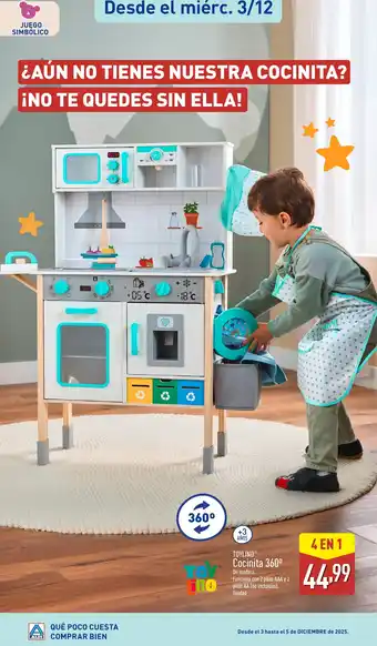 ALDI TOYLINO Cocinita 360º oferta