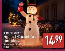 ALDI HOME CREATION Figuras LED navideñas hinchables oferta