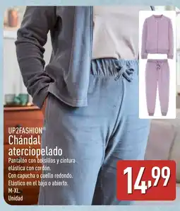 ALDI UP2FASHION Chándal aterciopelado oferta