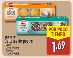 ALDI BISCOTTO Galletas de postre oferta