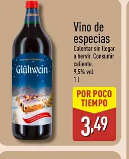 ALDI Vino de especias oferta