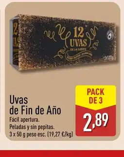 ALDI Uvas de Fin de Año oferta