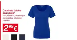 KIK Camiseta básica para mujer oferta