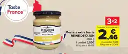Carrefour REINE DE DIJON Mostaza extra fuerte oferta