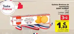 Carrefour SAINT AUBERT Galletas Bretonas de mantequilla oferta