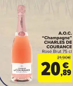 Carrefour CHARLES DE COURANCE A.O.C. Champagne oferta