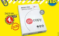 TEDi Papel de copia oferta