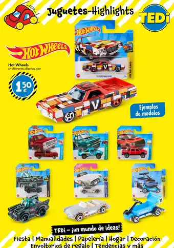 TEDi Hot Wheels oferta