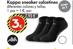 TEDi KAPPA sneaker calcetines oferta