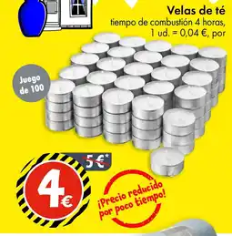 TEDi Velas de té oferta