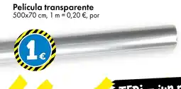 TEDi Película transparente oferta