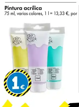 TEDi Pintura acrílica oferta