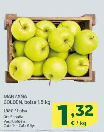 HiperDino Manzana golden oferta