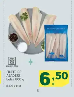 HiperDino Filete de abadejo, bolsa oferta