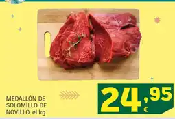 HiperDino Medallón de solomillo de novillo oferta