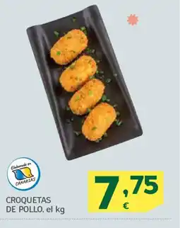 HiperDino Croquetas de pollo oferta