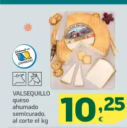 HiperDino VALSEQUILLO queso ahumado semicurado oferta
