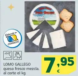 HiperDino LOMO GALLEGO queso fresco mezcla oferta