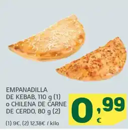 HiperDino Empanadilla de kebab oferta