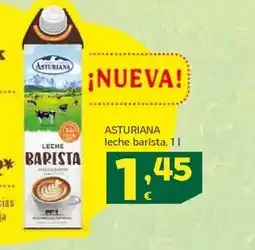 HiperDino ASTURIANA leche barista oferta
