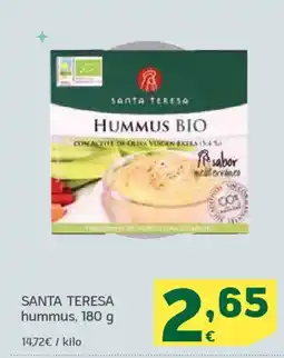 HiperDino SANTA TERESA hummus oferta