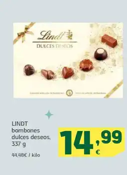 HiperDino LINDT bombones dulces deseos oferta