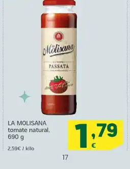 HiperDino LA MOLISANA tomate natural oferta