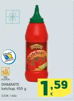 HiperDino DIAMANTE ketchup oferta